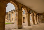 Galerij en binnenplaats Emmanuel College in Cambridge van Dirk Jan Kralt thumbnail