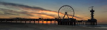 Scheveningen zonsondergang van Fons Simons