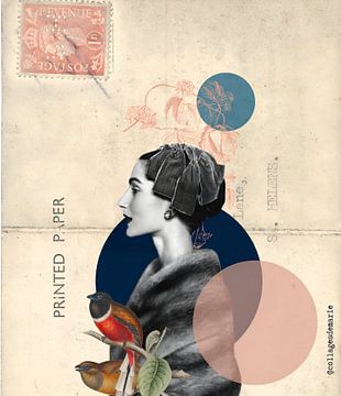 Elegant, aber nie frech von collagesdemarie