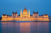 Parlement's Gebouw, Boedapest, Hongarije l Reis Fotografie van Lizzy Komen thumbnail