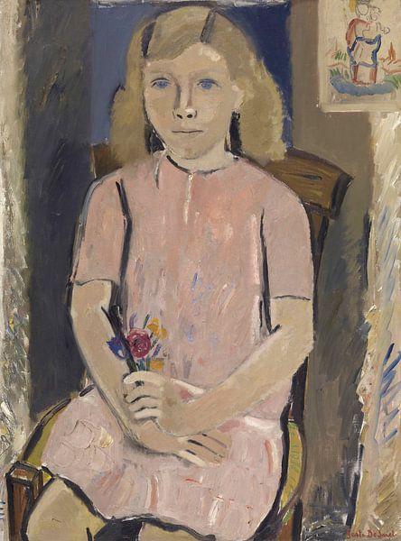 Girl in pink, Gustave De Smet, 1937 by Atelier Liesjes