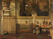 Die ägyptische Witwe Lourens Alma Tadema, 1872. von Marieke de Koning Miniaturansicht