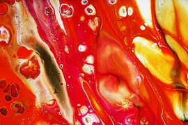 Orange flow by Joke Gorter