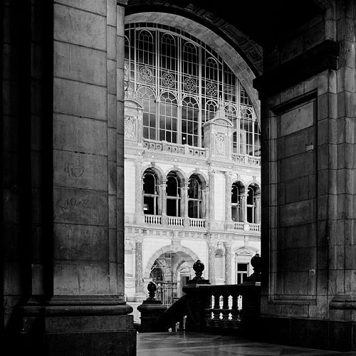 Central Station Antwerp by Raoul Suermondt