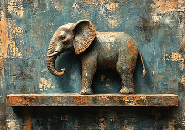 Der Elefant im Zimmer von Kunst Laune