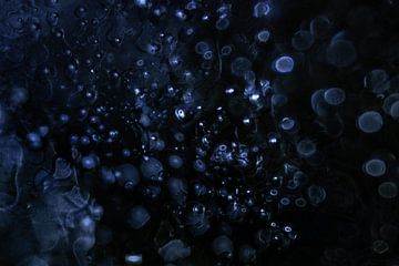 Blauw Abstract | Universum | Sterrenhemel | Stardust van Nanda Bussers