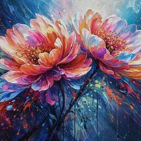 Leuchtende Blüte von INGO