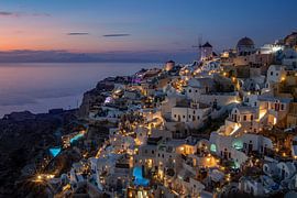 Oia - Griekenland bij zonsondergang