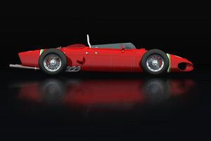 Ferrari 156 Haifischnase Seitliche Ansicht von Jan Keteleer