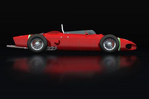 Ferrari 156 Shark Nose Zijaanzicht