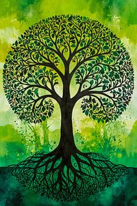 Groene levensboom