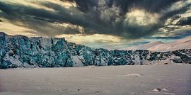 Vor dem riesen Gletscher von Kai Müller