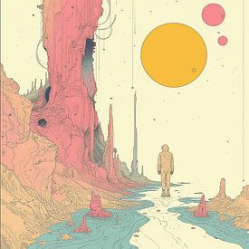 Verkenner van de Eenzame Planeet van PixelPolder