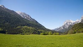 Landschaft in den Alpen von Bo Valentino