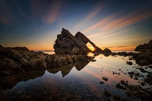 Fiddle Rock sunrise van Wojciech Kruczynski