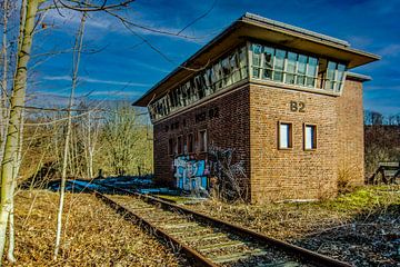 Bahnhof Rochlitz Überreste von Johnny Flash