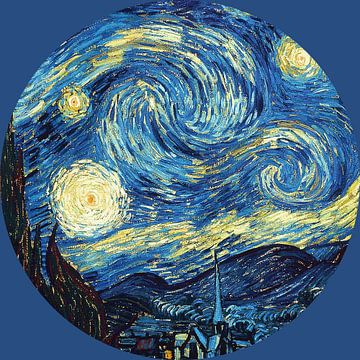 Van Gogh  sterrennacht van @Unique