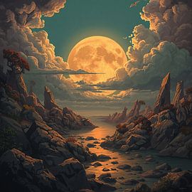 Passage de l'éternité au clair de lune sur MrGuyz