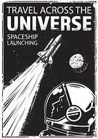 spaceship launching