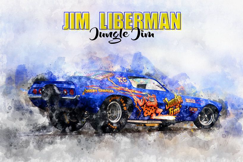 Jim Liberman, Jungle Jim mit Titel von Theodor Decker