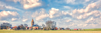 pittoresk dorpje Oosterland op Wieringen