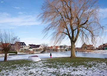 Winter Landscape by Steven van Zoelen