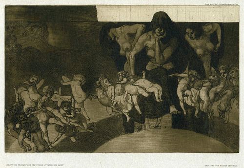 Nacht en dromen, rudolf jettmar - 1907