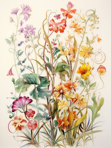 Colorful Botanical Harmony