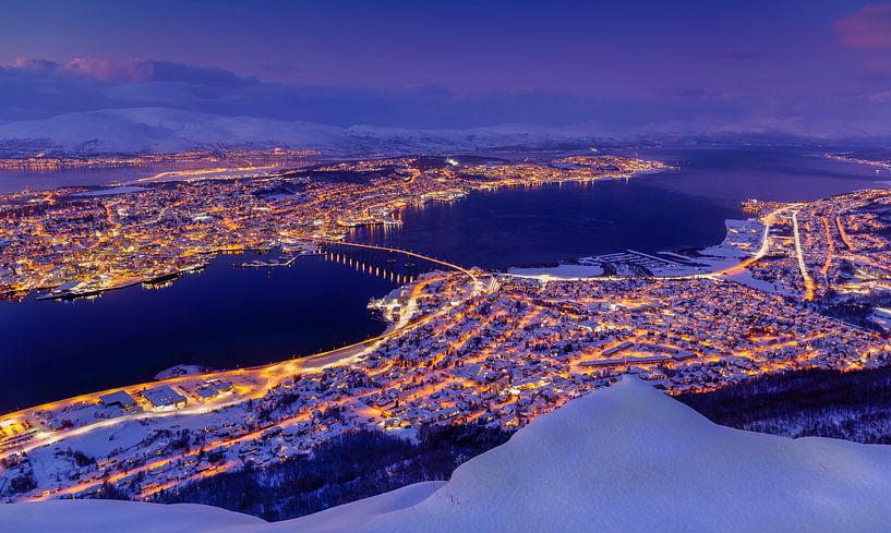 Winter in Tromsø, Norwegen von Adelheid Smitt