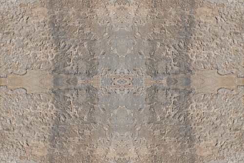 De sporen van de tijd. Rotslandschap 1