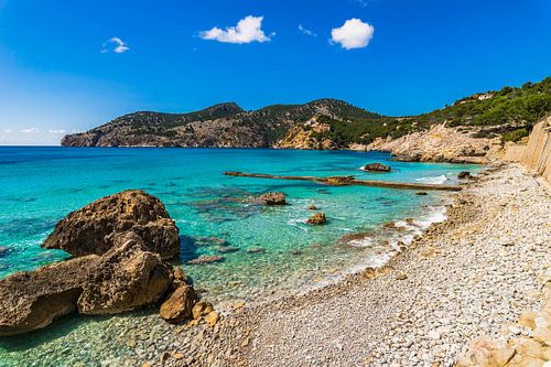 Mallorca strand in Camp de Mar, prachtige kust op Mallorca