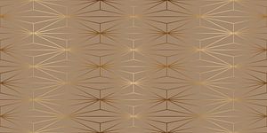 ELEGANT GOLD DIAMOND PATTERN II