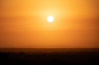 Coucher de soleil au parc Kruger