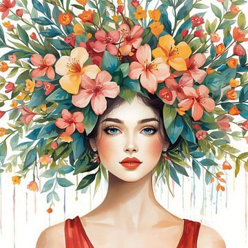 Strong queen flower by BloomsArt