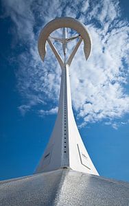 Communication tower in Barcelona von Jesse Meijers