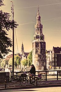 Innenstadt von Amsterdam Niederlande Alt