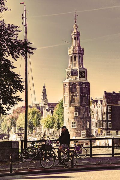 Centre ville d'Amsterdam Pays-Bas Vieux par Hendrik-Jan Kornelis