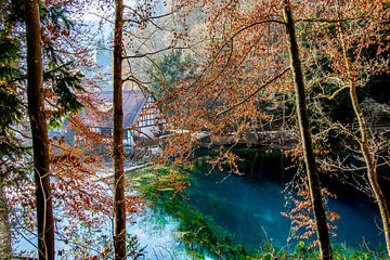 DE - Blaubeuren : De Blautopf van Photoart-Naegele