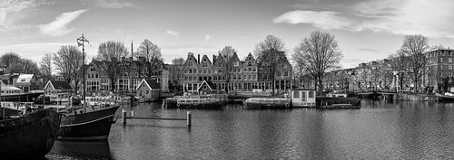 Panorama Westerdok en Zandhoek in Amsterdam