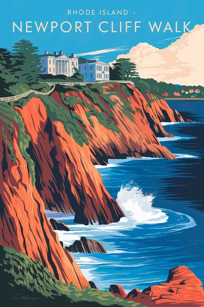 Newport, Rhode Island von Poster Art Shop