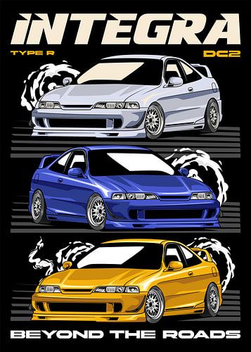 Honda Integra Type R DC2 JDM Car