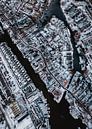 Nieuwendam (Amsterdam-noord) vanuit de lucht in de winter van Mike Helsloot thumbnail