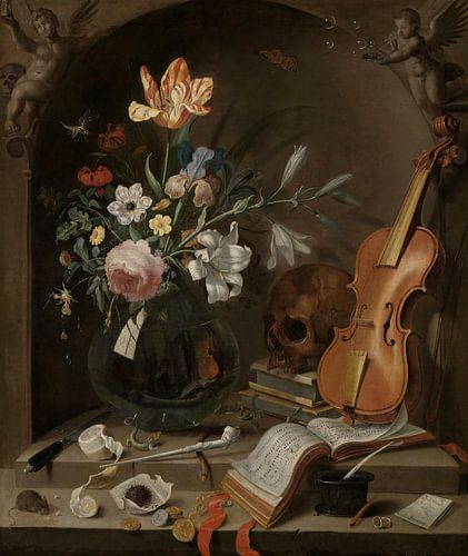 Vanitas Stilleven, Jacob Marrel