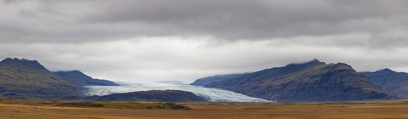 Panorama Glacier (Iceland) by Marcel Kerdijk