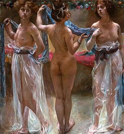 Lovis Corinth, Three Graces - 1904 by Atelier Liesjes