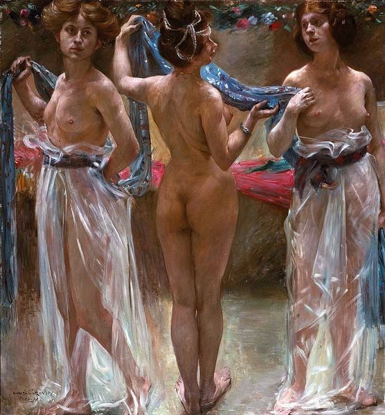 Lovis Korinth, Drei Grazien - 1904 von Atelier Liesjes