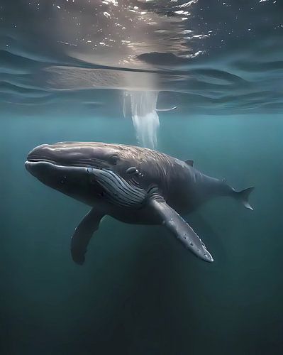 Majesteit in het avondlicht