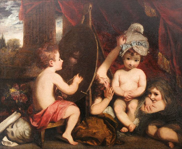 The Infant Academy, Joshua Reynolds by Masterful Masters