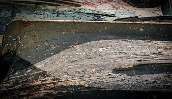 Detail alte Schaluppe