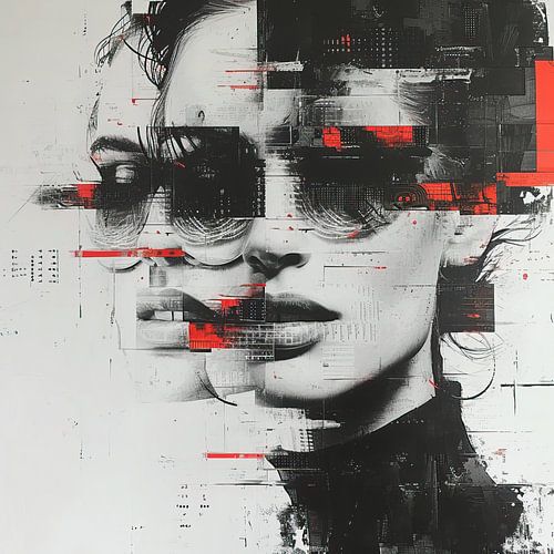 Woman’s Face | Double Vision by Art Whims